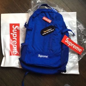 Authentic Supreme Royal backpack
